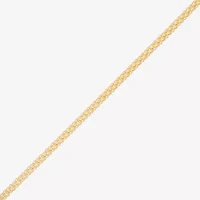 Made in Italy Womens 24K Gold Over Silver 24 Inch Popcorn Chain Necklace