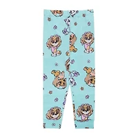Toddler Girls Paw Patrol Crew Neck Short Sleeve 4-pc. Pajama Sets