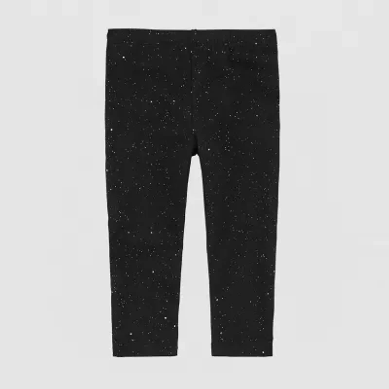 Okie Dokie Baby Girls Knit Full Length Leggings