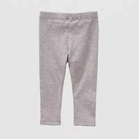 Okie Dokie Baby Girls Knit Full Length Leggings