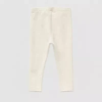 Okie Dokie Baby Girls Knit Full Length Leggings