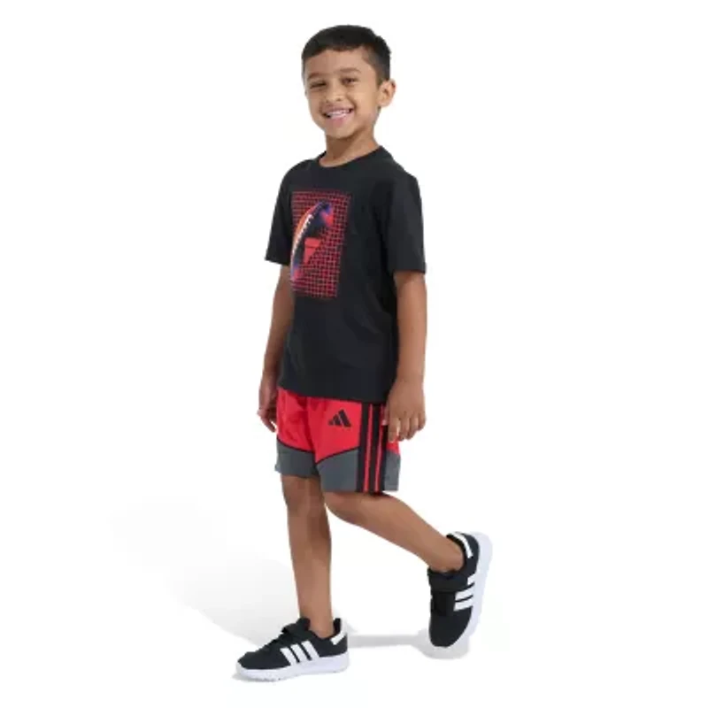 adidas Toddler Boys 2-pc. Short Set