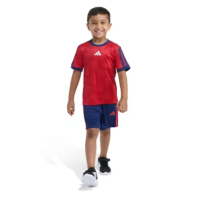 adidas Toddler Boys 2-pc. Short Set