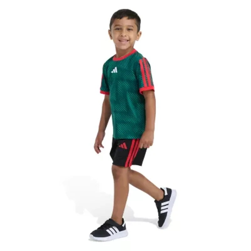 adidas Toddler Boys 2-pc. Short Set