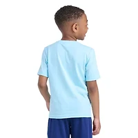 adidas Toddler Boys Crew Neck Short Sleeve Regular Fit Graphic T-Shirt