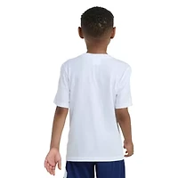 adidas Toddler Boys Crew Neck Short Sleeve Regular Fit Graphic T-Shirt
