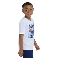 adidas Toddler Boys Crew Neck Short Sleeve Regular Fit Graphic T-Shirt