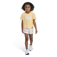 adidas Toddler Girls 2-pc. Short Set