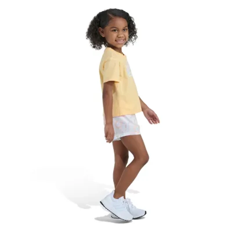 adidas Toddler Girls 2-pc. Short Set