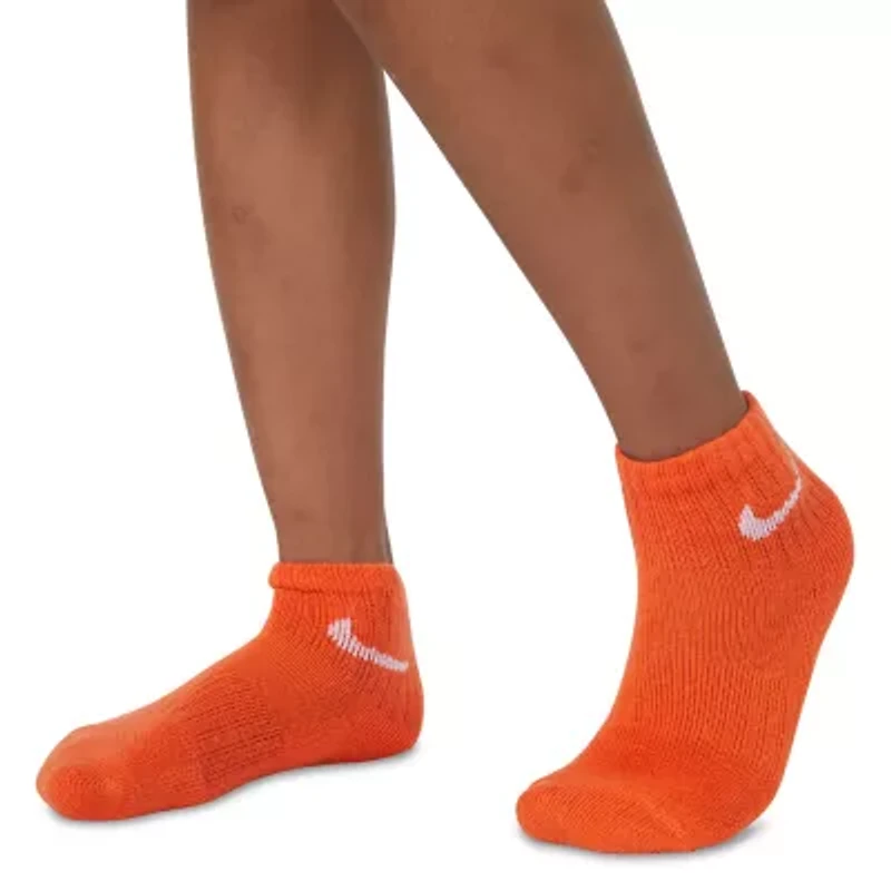 Nike Little & Big Kid Boys 6 Pair Quarter Ankle Socks