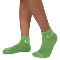 Nike Little & Big Kid Boys 6 Pair Quarter Ankle Socks