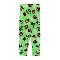 Little & Big Kid Boys Minecraft Crew Neck Short Sleeve 4-pc. Pajama Sets