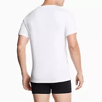 Nike All Day Cotton Stretch Mens 2 Pack Short Sleeve Crew Neck Moisture Wicking T-Shirt