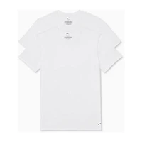 Nike All Day Cotton Stretch Mens 2 Pack Short Sleeve Crew Neck Moisture Wicking T-Shirt