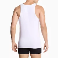 Nike All Day Cotton Stretch Mens U Neck Sleeveless 2 Pack Tank