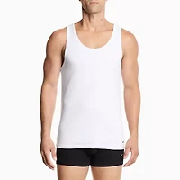 Nike All Day Cotton Stretch Mens U Neck Sleeveless 2 Pack Tank