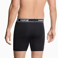 Nike All Day Microfiber Stretch Mens 3 Pack Boxer Briefs Ke1306-001