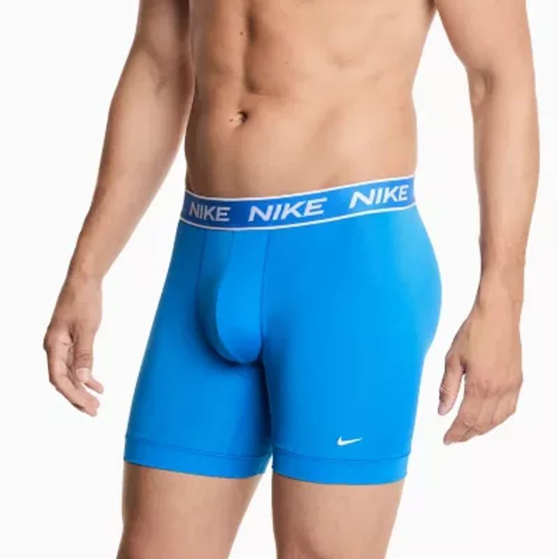 Nike All Day Microfiber Stretch Mens 3 Pack Boxer Briefs Ke1306-001