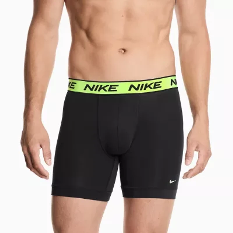 Nike All Day Microfiber Stretch Mens 3 Pack Boxer Briefs Ke1306-001