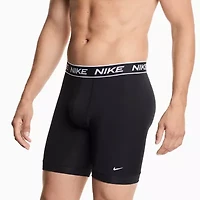 Nike All Day Microfiber Stretch Mens 3 Pack Multi-Pack Fabric Trunks Ke1307-001