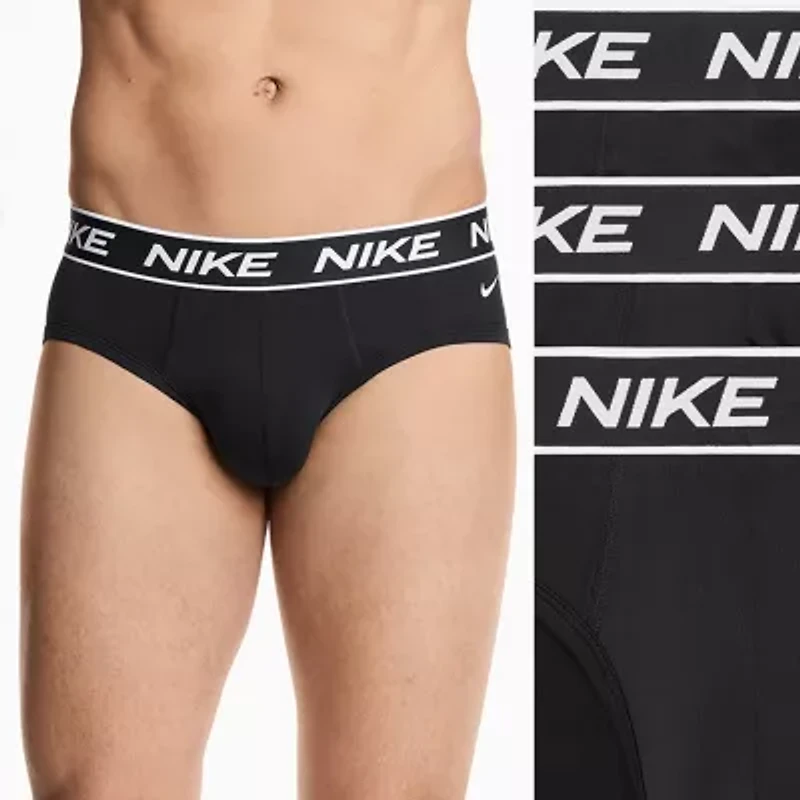 Nike All Day Microfiber Stretch Mens 3 Pack Briefs Ke1304-001
