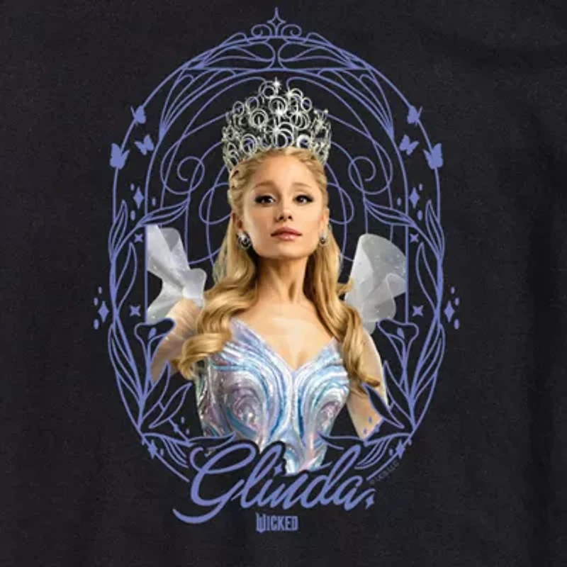 Mens Crew Neck Short Sleeve Wicked Graphic T-Shirt