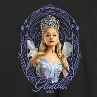 Mens Crew Neck Long Sleeve Wicked Graphic T-Shirt