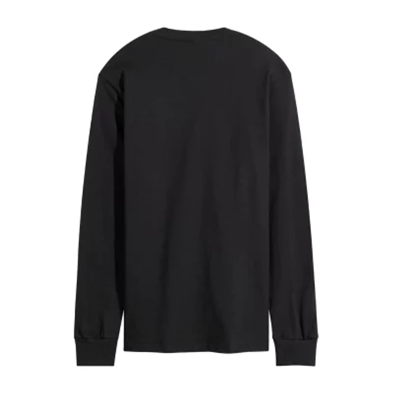 Mens Long Sleeve Regular Fit Wicked Graphic T-Shirt