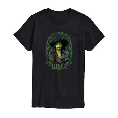 Mens Short Sleeve Regular Fit Wicked Graphic T-Shirt