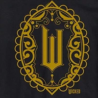 Mens Crew Neck Short Sleeve Regular Fit Wicked Graphic T-Shirt