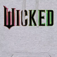 Novelty Mens Hooded Long Sleeve Regular Fit Wicked Graphic T-Shirt