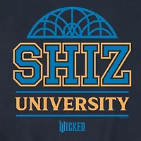 Novelty Mens Crew Neck Long Sleeve Regular Fit Wicked Graphic T-Shirt