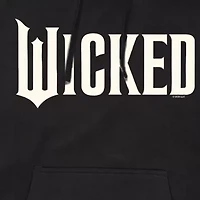 Novelty Mens Hooded Long Sleeve Regular Fit Wicked Graphic T-Shirt
