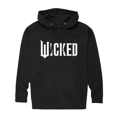 Novelty Mens Hooded Long Sleeve Regular Fit Wicked Graphic T-Shirt