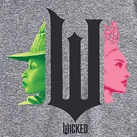 Mens Crew Neck Short Sleeve Regular Fit The Wizard of Oz Graphic T-Shirt