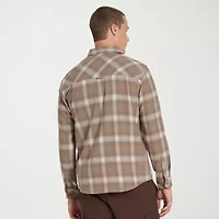 Hurley Mens Long Sleeve Regular Fit Flannel Shirt