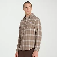 Hurley Mens Long Sleeve Regular Fit Flannel Shirt
