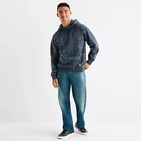 Arizona Mens Long Sleeve Fleece Big and Tall Hoodie