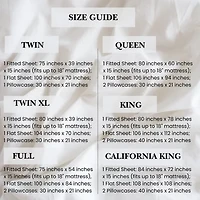 Pointehaven Cotton Soft Feel 190 Gsm Printed Or Solid Hemstitch Deep Pocket Sheet Set