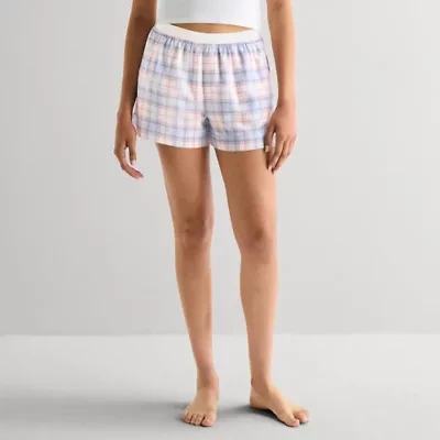 Arizona Body Womens Juniors Pajama Shorts