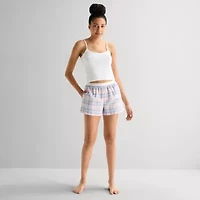 Arizona Womens Juniors Pajama Shorts