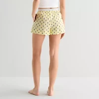 Arizona Womens Juniors Pajama Shorts