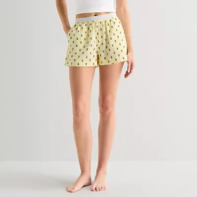 Arizona Body Womens Juniors Pajama Shorts