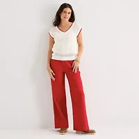 St. John's Bay Womens Crew Neck Sweater Vest