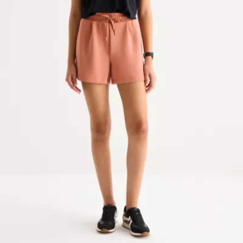 Stylus Womens High Rise Pull-On Short