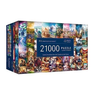 Trefl Prime UFT Earth Chronicles Creation to Future  21000 Piece Puzzle
