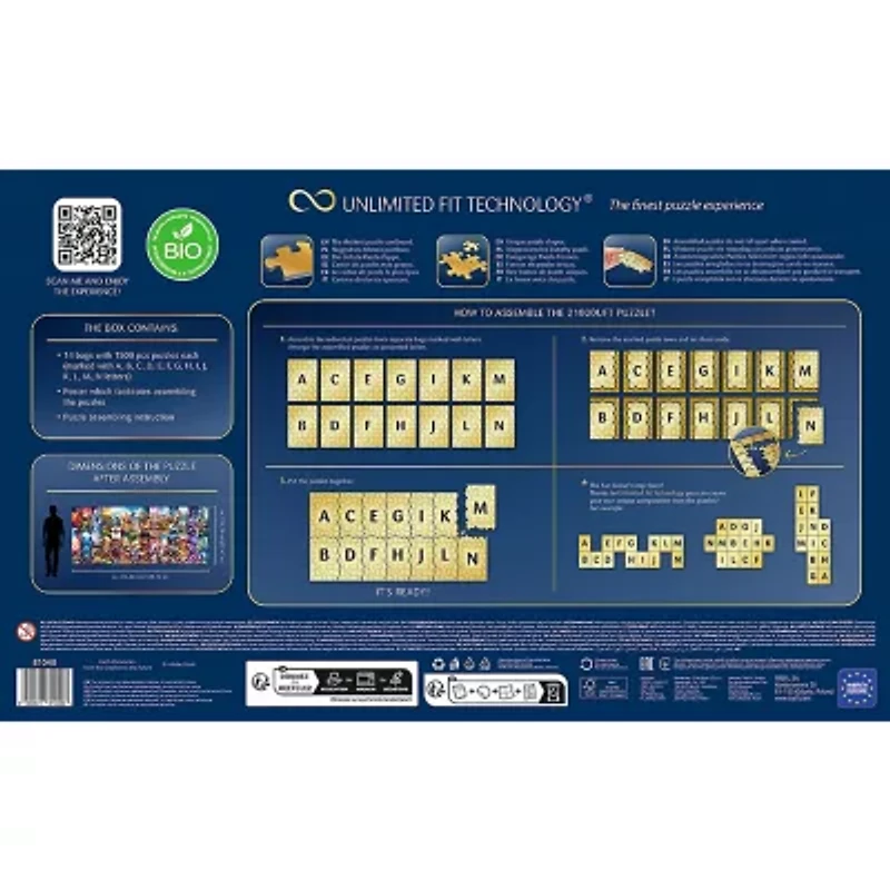 Trefl Prime UFT Earth Chronicles Creation to Future  21000 Piece Puzzle