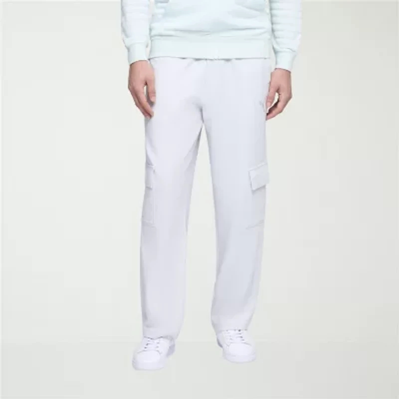PUMA Mens Stretch Fabric Straight Relaxed Fit Active Cargo Pant