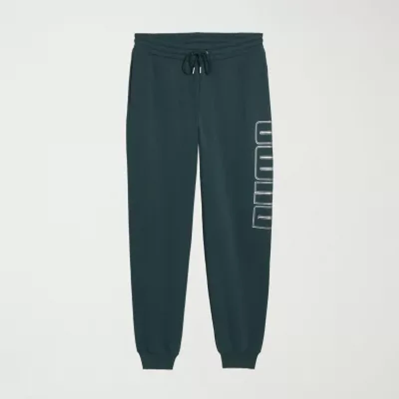PUMA Mens Regular Fit Fleece Active Jogger Pant