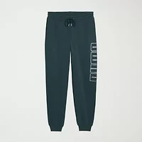 PUMA Mens Regular Fit Fleece Active Jogger Pant